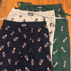NWOT POLO RALPH LAUREN MEN’S LIMITED POLO BEAR PAJAMA SLEEP PANTS SIZE MEDIUM
